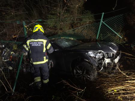 Prometna nesreča na avtocesti med Grosupljem in Ljubljano, 6.12.2023